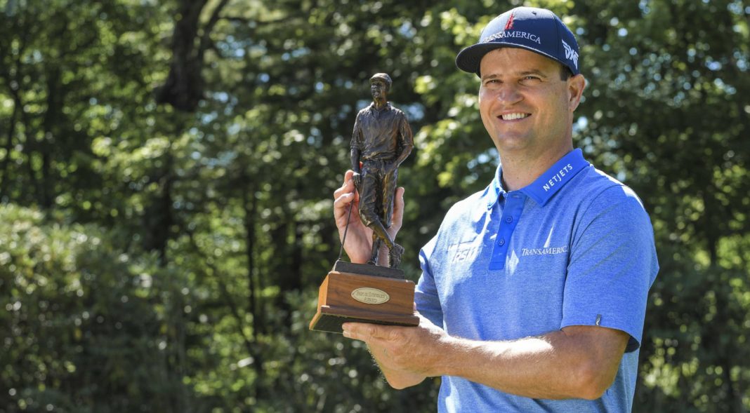 Zach Johnson honoured with Payne Stewart Award