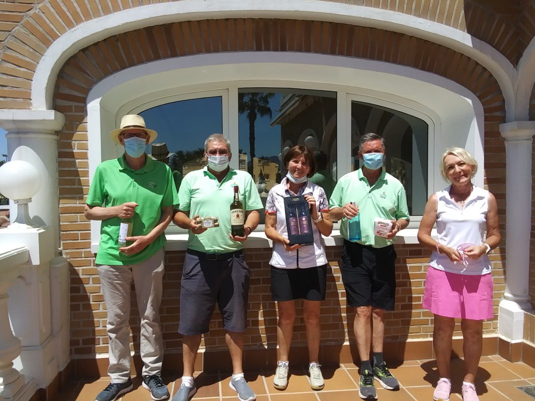 Montgo members played a stableford sponsored by Ilona Mathieu