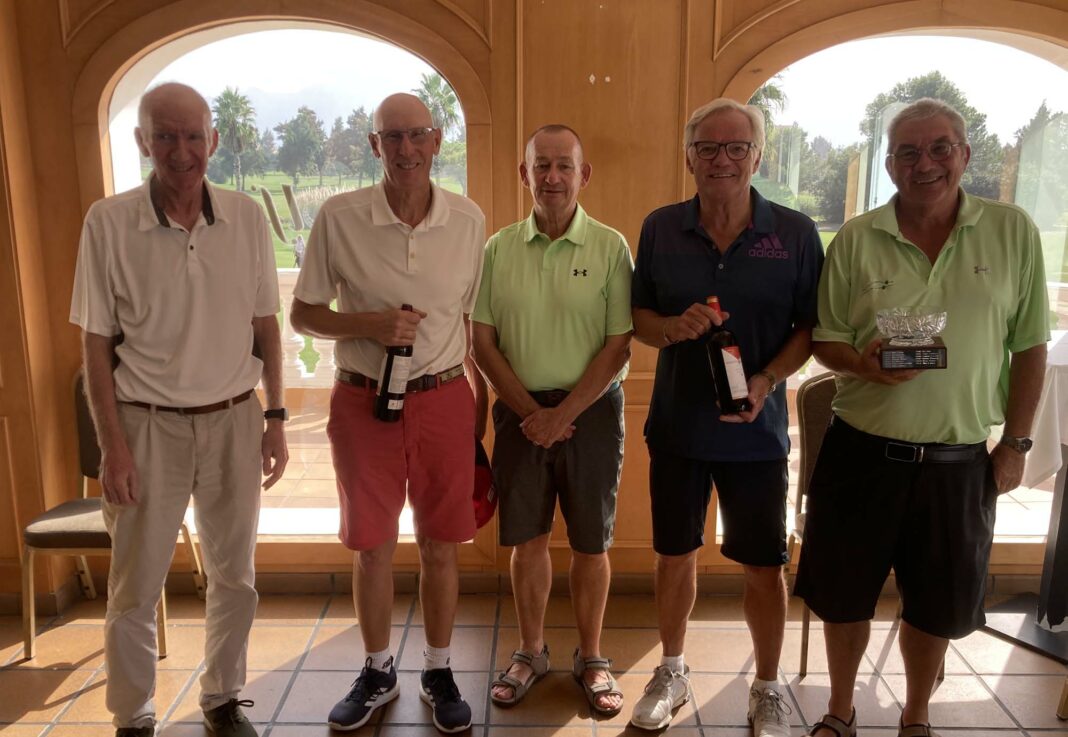 Montgo Golf Society played our annual Rose Bowl medal