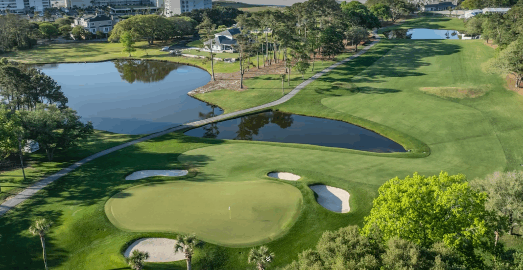 Dunes Golf and beach club Spread along the shores of South Carolina's Atlantic coast, and once the hideaway of pirates like Blackbeard, Myrtle Beach is one of America's top resort destinations, a glorified Blackpool in the sun, plus golf.