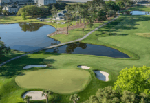 IN THE BUNKER WITH MICK THE GRIP Spread along the shores of South Carolina's Atlantic coast, and once the hideaway of pirates like Blackbeard, Myrtle Beach is one of America's top resort destinations, a glorified Blackpool in the sun, plus golf.