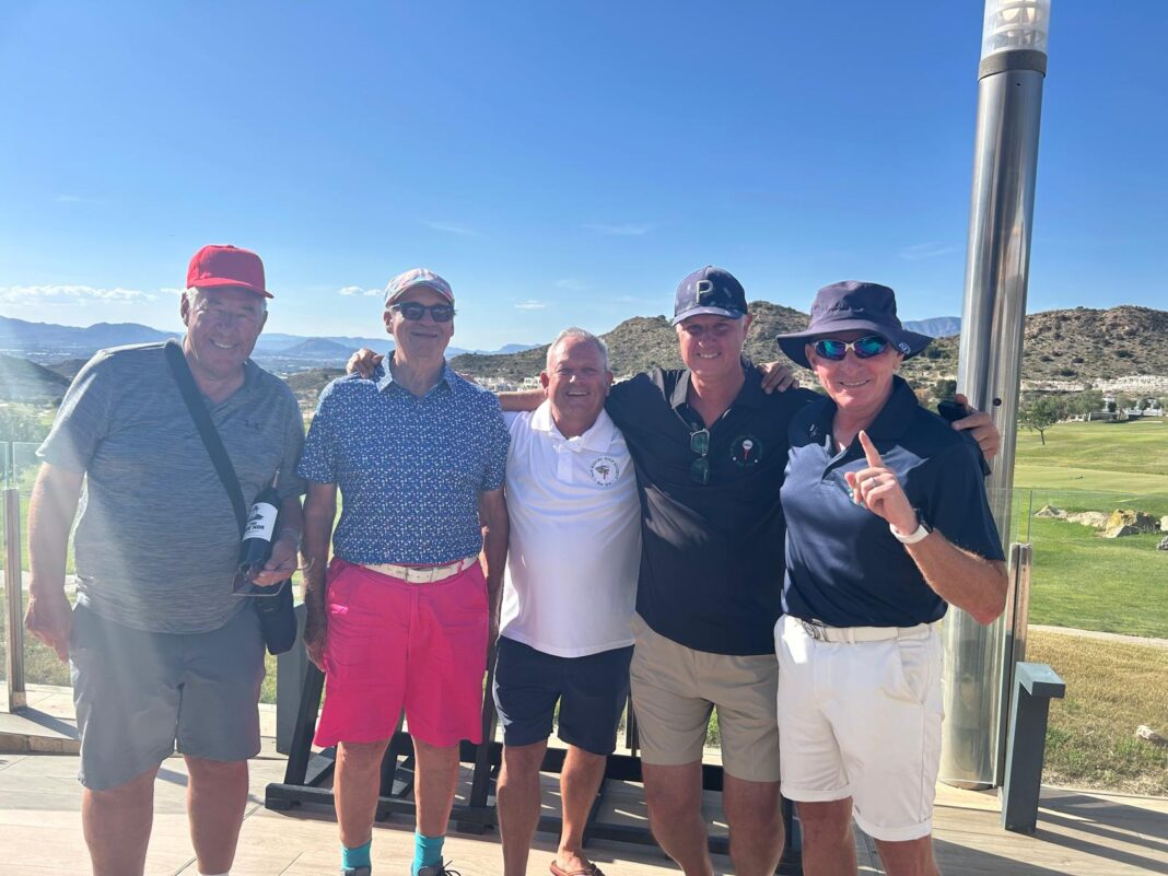 A short report because all the kudos goes to Gavin Parke for his HOLE IN ONE on the 17th.