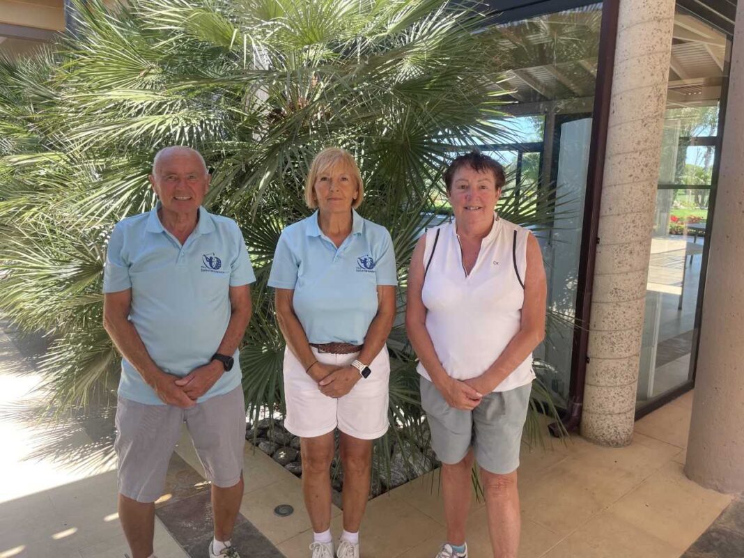 Photo - left to right, John Brastock, Lesley Cullen, Lyn Young