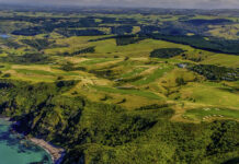 In The Bunker With Mick The Grip CAPE KIDNAPPERS golf course, New Zealand, is named after an attempt by the local Maori to kidnap a crew member from Captain Cook’s ship, the Endeavour, in 1769.
