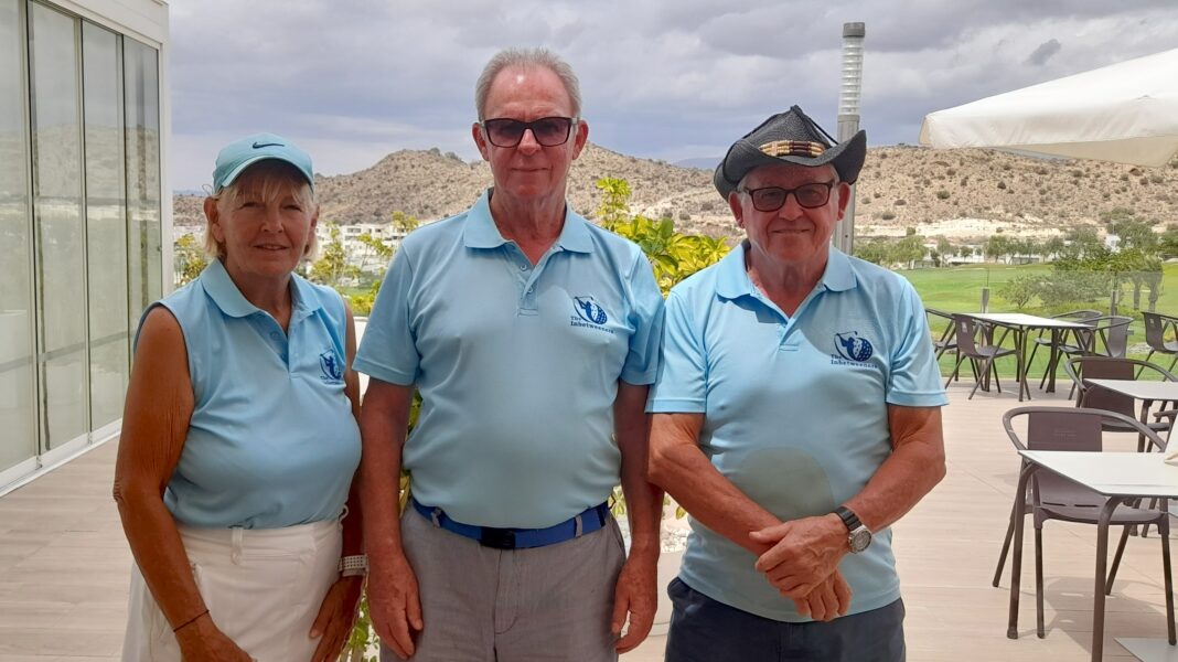 Photo left to right- Lesley Cullen, Frank Cullen, Jimmy Scott 
