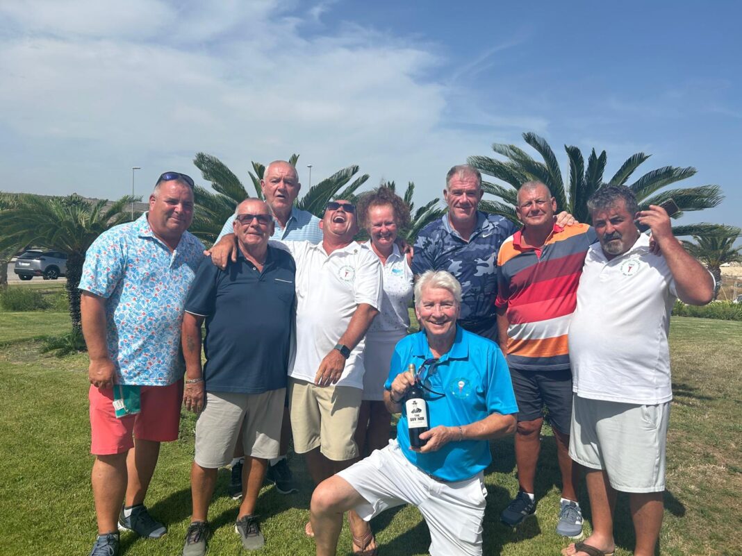 Overall a fun loving, golf filled day was had by all (except one for the recipient of the McBride Bottle).