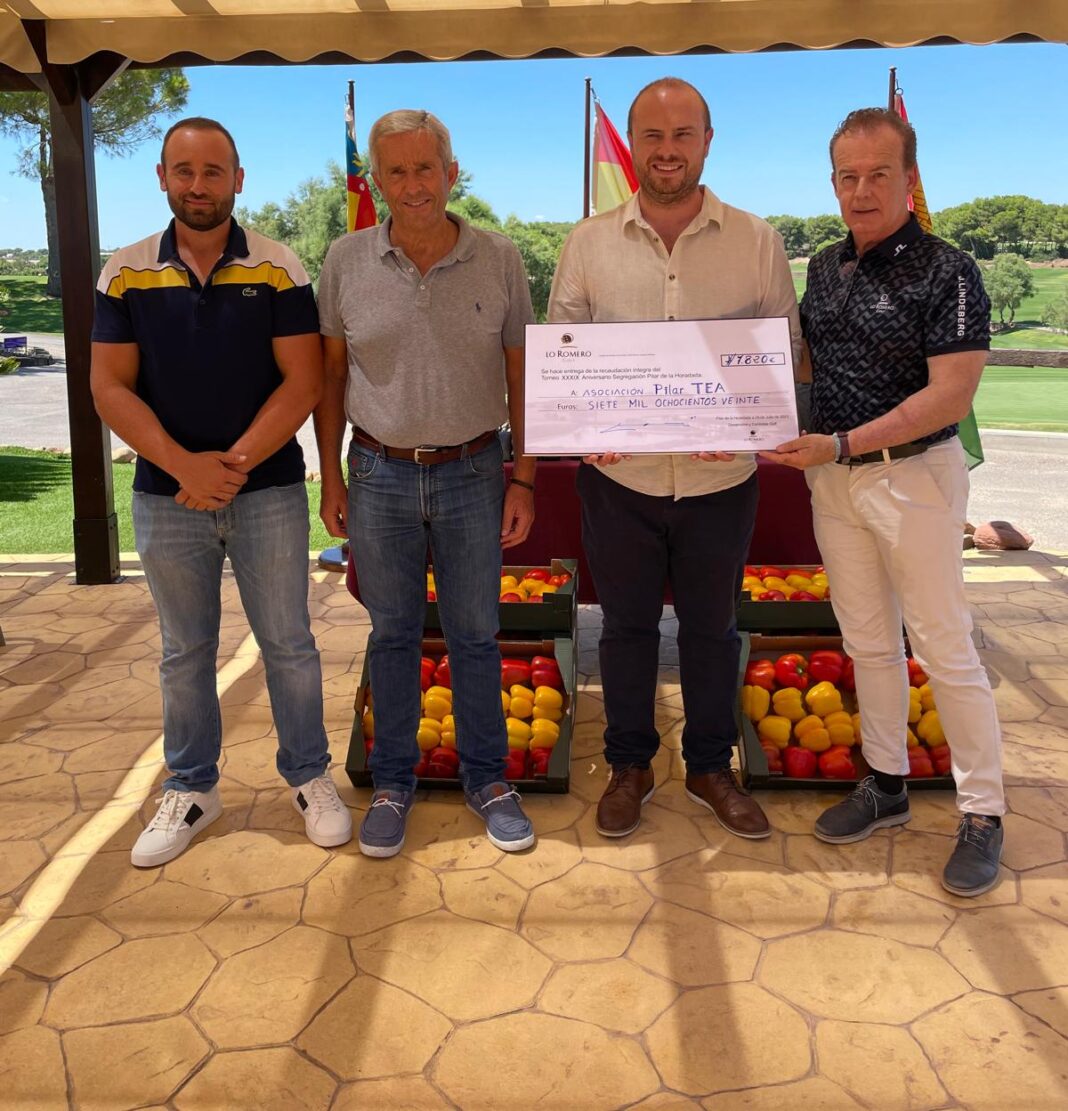 The tournament successfully raised a total of €7,820, which was donated in full to Pilar TEA
