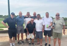 Fairways Like Carpet, Greens Like Glass – and San Miguel Golfers Like Toast 36 golfers were there bright and early, made up of 29 members and 7 guests for a bright, warm tee off time. The pace of play was good and some great scores were logged as follows: