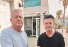 San Miguel Golfers brave the Vistabella Calima The Society have made a donation of €500 to Darren Jones “Darren the Barber” of Quesada (pictured below), the father of Marcos Jones, whom we mentioned last week, who had an horrific car accident very recently which has left him with life-changing injuries.