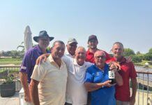 “Roda, Roda, Roda! Cool Heads and Hot Shots in the San Miguel Bogey Shield” Yes, we love the Spanish sun and heat but boy were we grateful the temperature dropped from the preceding days from 40+ degrees!