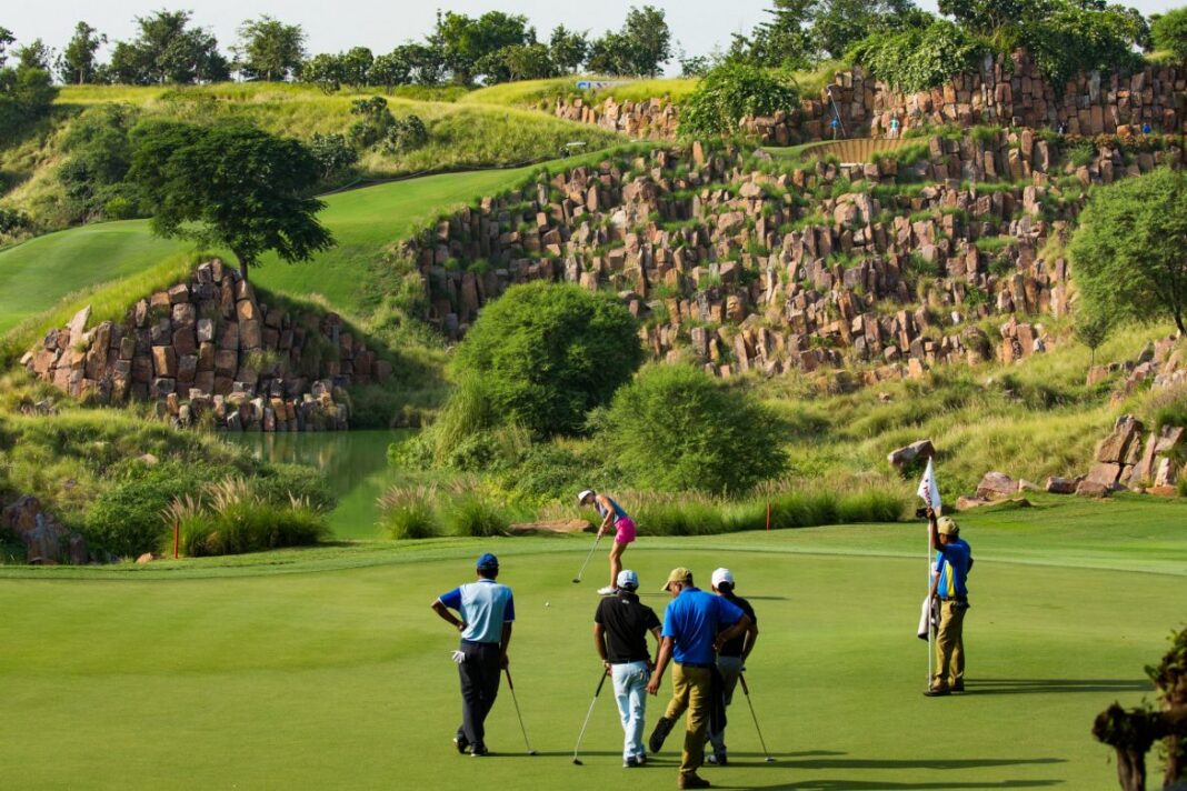 On Sunday, the final round of the Hero Indian Open will be played at DLF Golf & Country Club.